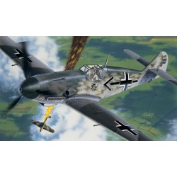 ИЗЧЕРПАН Сглобяем модел на самолет Messerschmitt BF-109  F2/4 мащаб 1:72