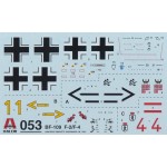 ИЗЧЕРПАН Сглобяем модел на самолет Messerschmitt BF-109  F2/4 мащаб 1:72