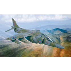 Сглобяем модел на самолет Harrier Gr.3 Falkland мащаб 1:72