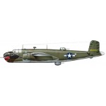 ИЗЧЕРПАН Сглобяем модел на самолет B-25G Mitchell мащаб 1:72