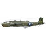 ИЗЧЕРПАН Сглобяем модел на самолет B-25G Mitchell мащаб 1:72