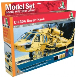 Сглобяем модел на хеликоптер UH 60 DESERT HAWK мащаб 1:72