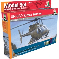 Сглобяем модел на хеликоптер OH-58D KIOWA мащаб 1:72 Сглобяем модел на хеликоптер OH-58D KIOWA мащаб 1:72