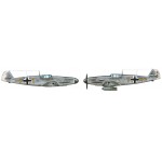 ИЗЧЕРПАН Сглобяем модел на самолет Messerschmitt BF-109  F2/4 мащаб 1:72
