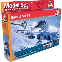 ИЗЧЕРПАН Сглобяем модел на самолет SU-34 SUKHOI мащаб 1:72