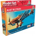Сглобяем модел на самолет JU-87 B2 STUKA  мащаб 1:72