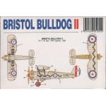 ИЗЧЕРПАН Сглобяем модел на самолет BRISTOL BULLDOG II мащаб 1:72