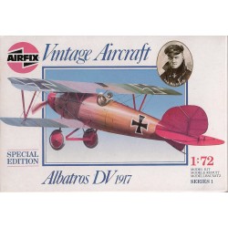 ИЗЧЕРПАН Сглобяем модел на самолет Albatros DV 1917 мащаб 1:72