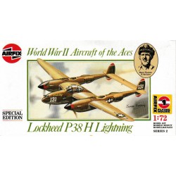 ИЗЧЕРПАН Lockheed P38 H Lightning мащаб 1:72