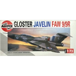 Сглобяем модел на самолет Gloster Javelin FAW 9/9R мащаб 1:72
