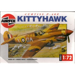 ИЗЧЕРПАН Сглобяем модел на самолет Curtiss P-40E Kittyhawk мащаб 1:72 ИЗЧЕРПАН Сглобяем модел на самолет Curtiss P-40E Kittyhawk мащаб 1:72