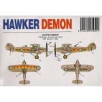 ИЗЧЕРПАН Сглобяем модел на самолет HAWKER DEMON мащаб 1:72