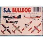 ИЗЧЕРПАН Сглобяем модел на самолет S.A. BULLDOG мащаб 1:72