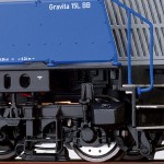 ИЗЧЕРПАН Ж.п.-модел на дизелов локомотив GRAVITA 15D HZL HO 1:87
