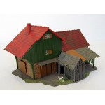 Сглобена селска къща с плевня HO 1:87 Сглобена селска къща с плевня HO 1:87