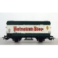ИЗЧЕРПАН Хладилен двуосен вагон Heineken Bier DR HO 1:87