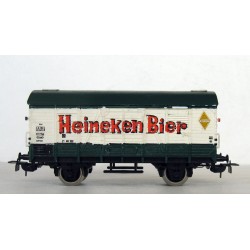 ИЗЧЕРПАН Хладилен двуосен вагон Heineken Bier DR HO 1:87