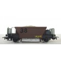 Модел на двуосен вагон тип Talbot N°38 HO 1:87