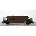 ИЗЧЕРПАН Модел на двуосен вагон тип Talbot N°890 HO 1:87