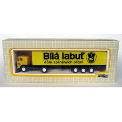 ИЗЧЕРПАН LIAZ 110 влекач с полуремарке с 40' контейнер HO 1:87
