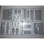 ИЗЧЕРПАН Сглобяем модел на камион, екип на  HONDA -камион с ремарке+мотоциклет мащаб 1:24