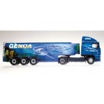ИЗЧЕРПАН Сглобяем модел на камион DAF XF95 с ремарке-цистерна мащаб 1:24