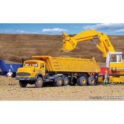 Сглобяем влекач Mercedes-Benz с ремарке HO 1:87 kibri 14025