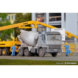 Сглобям бетоновоз MB ACTROS HO 1:87 Kibri 14062