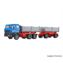 Сглобям самосвал DAF с ремарке HO 1:87 Kibri 14651