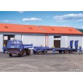 Сглобяем самосвал MB 1936К с нискотоварно ремарке HO 1:87 Kibri 18458