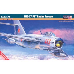 MiG-17PF Radar Fresco мащаб 1:72