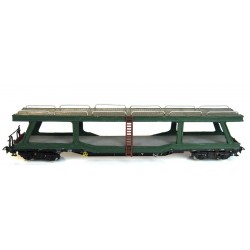 ИЗЧЕРПАН Вагон-автовоз зелен DR HO 1:87