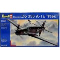 ИЗЧЕРПАН Сглобяем модел на самолет Do 335 A-1a Pfeil мащаб 1:72 ИЗЧЕРПАН Сглобяем модел на самолет Do 335 A-1a Pfeil мащаб 1:72