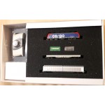 ИЗЧЕРПАН Начален комплект с TRAXX локомотив и два вагона SBB TT 1:120