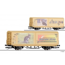 Вагон с подвижни стени Hbis-tt Mein Zoo-1 TT 1:120