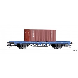 Двуосен платформен вагон Lgs PKP CARGO TT 1:120 Tillig 17481