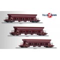 Комплект три вагона Facs 6941 DR TT 1:120