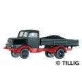 ИЗЧЕРПАН Камион IFA H3A натоварен с въглища ТТ 1:120