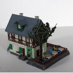 Сглобен модел на странноприемница "Новата механа" TT 1:120