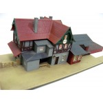 Сглобен модел на гара Rhenshagen TT 1:120