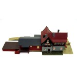 Сглобен модел на гара Rhenshagen TT 1:120